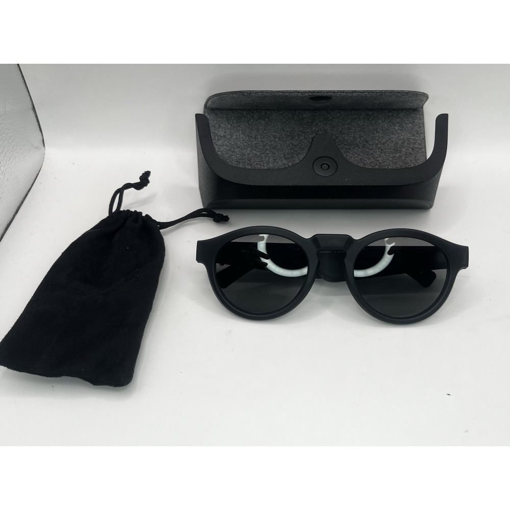 Bose Frames Rondo Wireless Bluetooth Audio Sunglasses in Black With Case TESTED